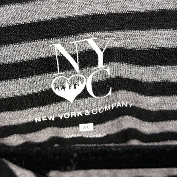 New York & Company 1/4 zip hoodie - Picture 2 of 4